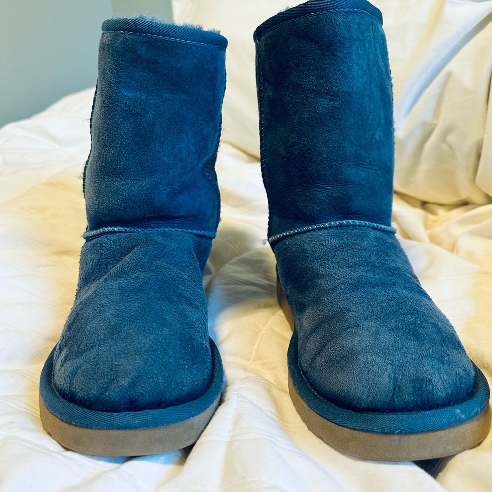 UGG Classic Short Boot Navy Size 7